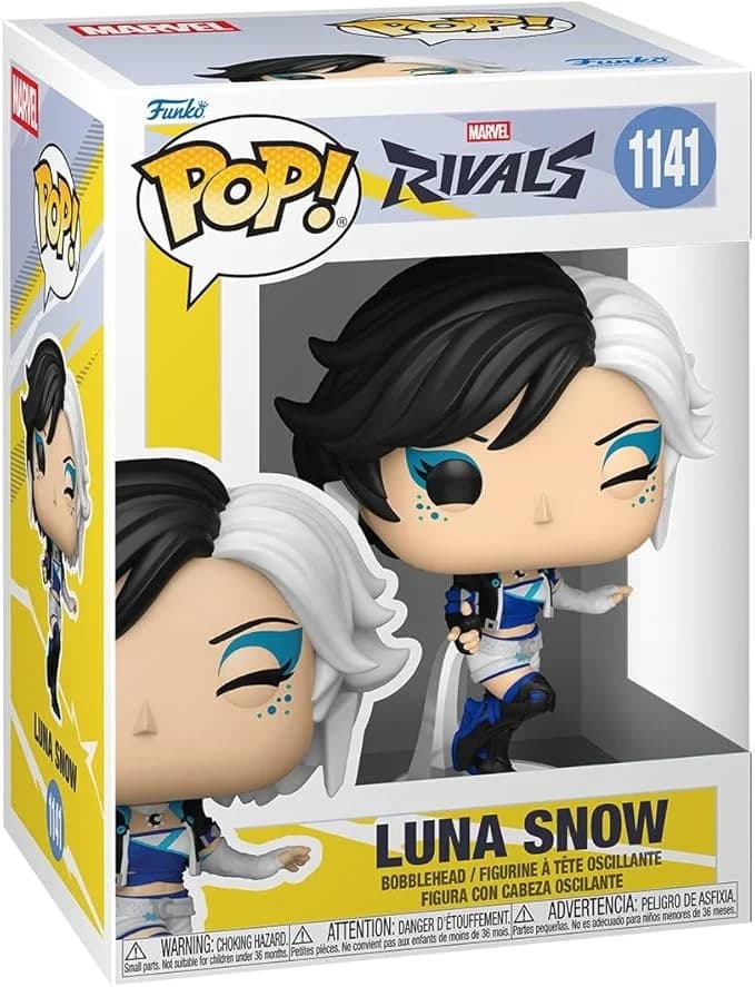 Funko Pop! Games: Marvel Rivals — Luna Snow vinyl figure (product photo from Amazon listing).