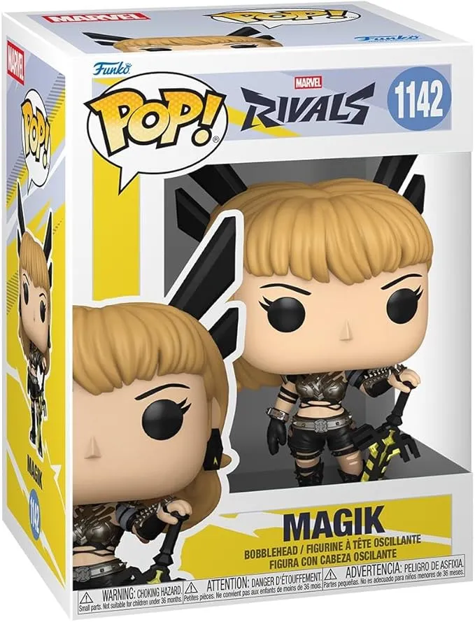 Funko Pop! Games: Marvel Rivals — Magik vinyl figure (product photo from Amazon listing).